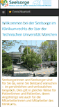 Mobile Screenshot of klinikseelsorge-tum.de
